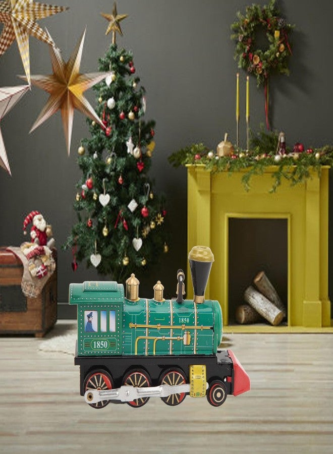 NOENNULL Wind Up Vintage Locomotive Train Retro Clockwork Spring for Collection, Xmas, Party, Birthday, Festival, Surprise, Memories - Image 2